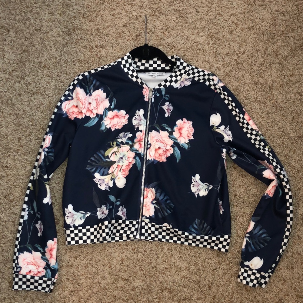Floral bomber